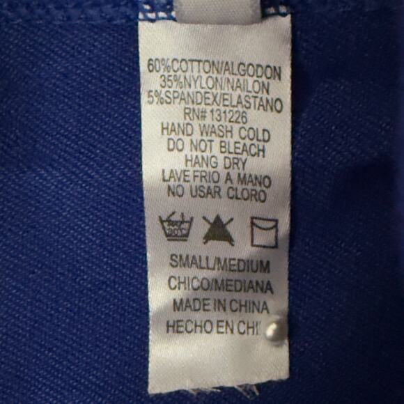 New Mix Women’s Jeggings Pants Blue Stretch Skinny Leggings Size S/M - Picture 10 of 11